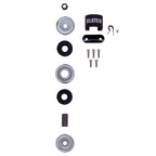 Bilstein B8 03-11 Mercedes-Benz G55 AMG Front Left 46mm 24.57in Ext Length Monotube Shock Absorber components and hardware