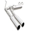 MagnaFlow 99-04 Ford F-150 V8 5.4L Supercharged Lightning SS Cat-Back Exhaust system with polished tips.