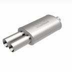 MagnaFlow Muffler W/Tip Mag SS 14X5X8 2.25/3 for offroad parts