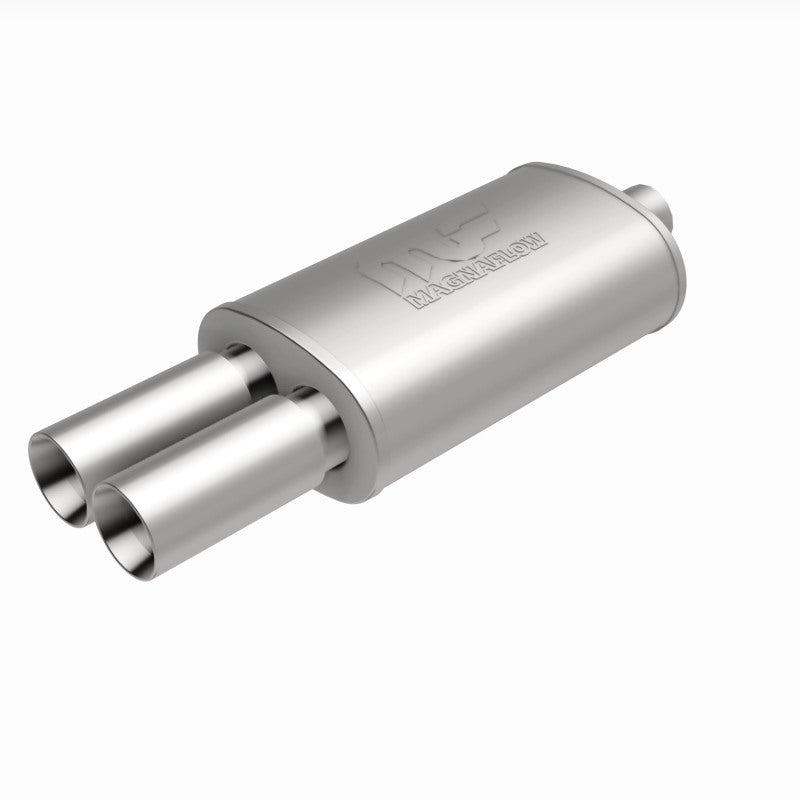 MagnaFlow Muffler W/Tip Mag SS 14X5X8 2.25/3 for offroad parts