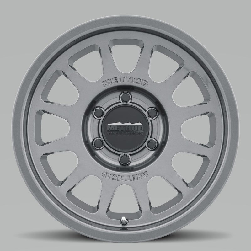 Method MR703 16x8 0mm Offset 6x5.5 106.25mm CB Gloss Titanium Wheel Secondary image