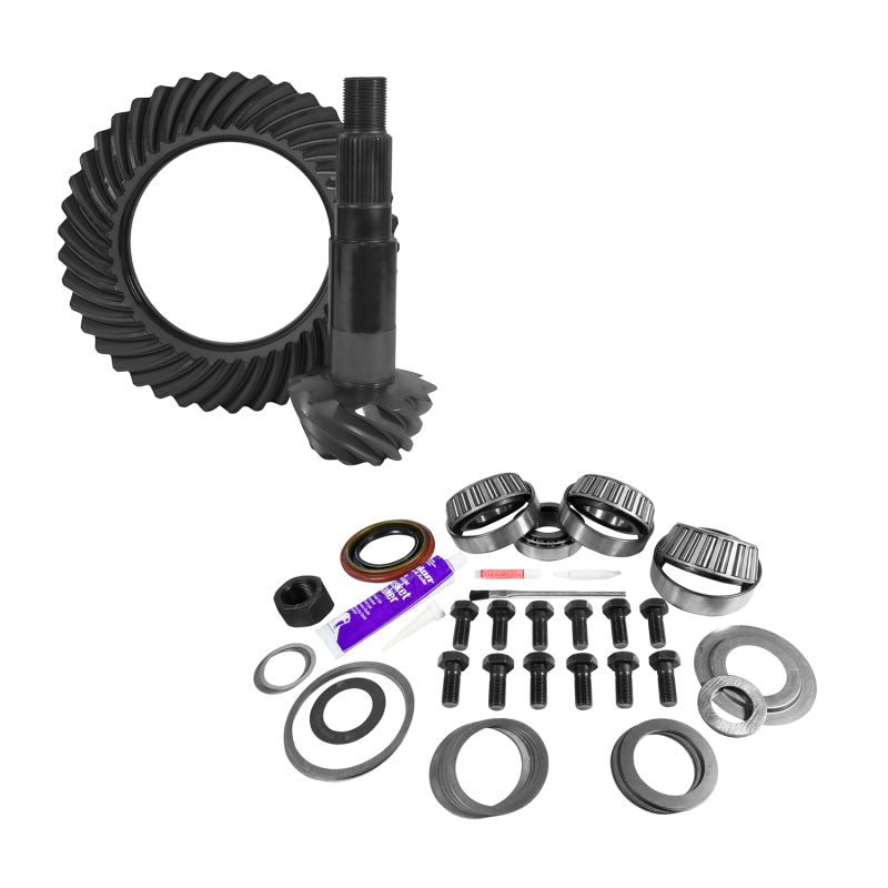 Yukon Gear 11.25in Dana 80 5.46 Rear Ring & Pinion Install Kit 4.125in OD Head Bearing Secondary image