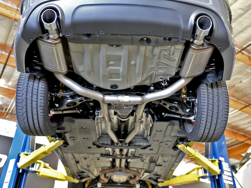 aFe MACH Force-Xp 3in 304 SS Cat-Back Exhaust 15-20 Dodge Charger Hellcat V8-6.2L (sc) / 392 V8-6.4L Secondary image