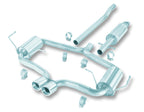 Borla 04-06 Mini Cooper S (Incl. Convertible) Aggressive Cat-back exhaust system components.