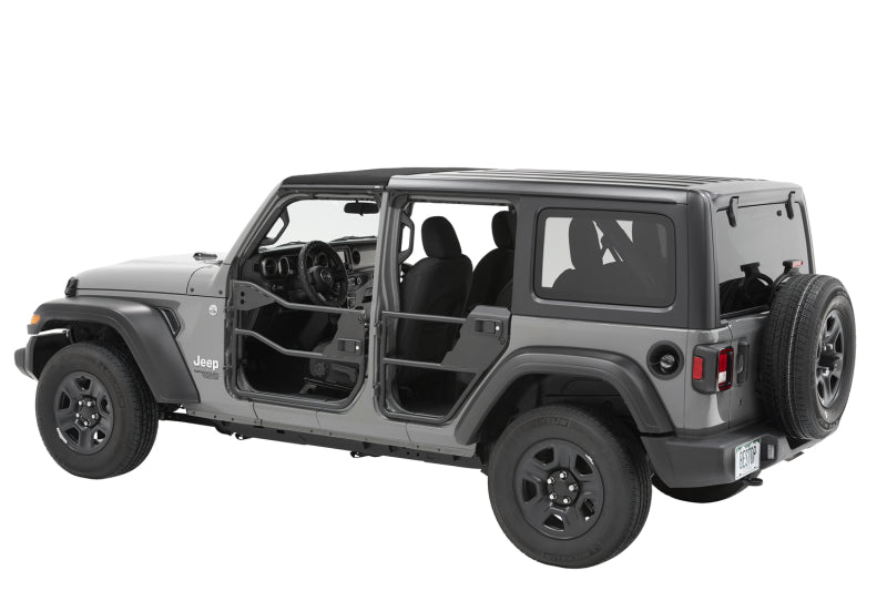Bestop 20-26 Jeep Gladiator / 18-26 Wrangler JL Element Doors (Front Matte Black) Secondary image