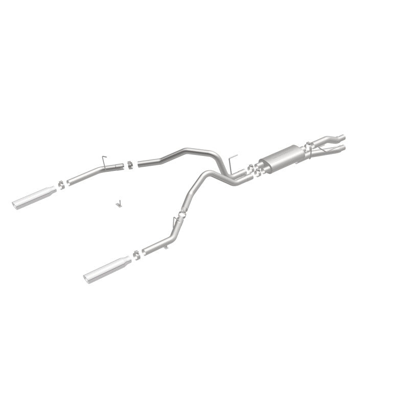 MagnaFlow SYS C/B 09 F-150 EC-CC/SB dual splt performance exhaust system