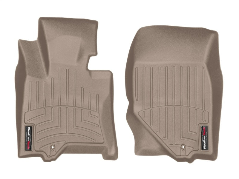 WeatherTech 08-13 Infinity EX35 / 14-15/16+ Infinity QX50 Front FloorLiner - Tan (AWD and RWD) Secondary image