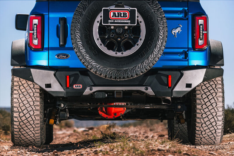 ARB Bumper/Fitting Kit Bundle 5680010 on Ford Bronco rear view