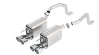 Borla 09-12 Chevy Corvette C6 Coupe/Convertible 6.2L 8cyl Aggressive ATAK Exhaust system with dual tips