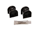 Energy Suspension 90-96 Nissan 300ZX Black 26.5mm Front Sway Bar Frame Bushings with lubricant packet.