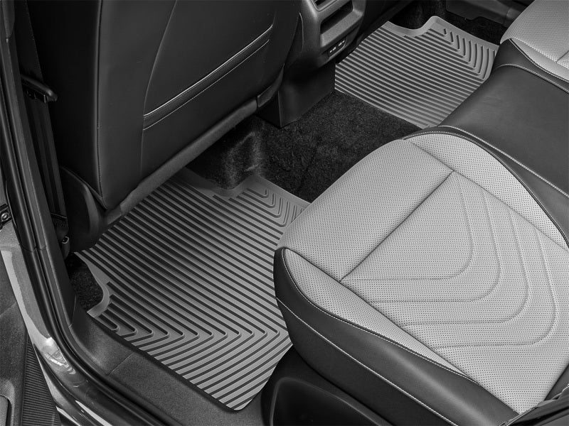 WeatherTech 18-24 Volkswagen Tiguan Rear All-Weather Floor Mats - Grey Secondary image