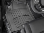 WeatherTech 2016+ Dodge Durango / Jeep Grand Cherokee Front FloorLiner HP - Black in car interior