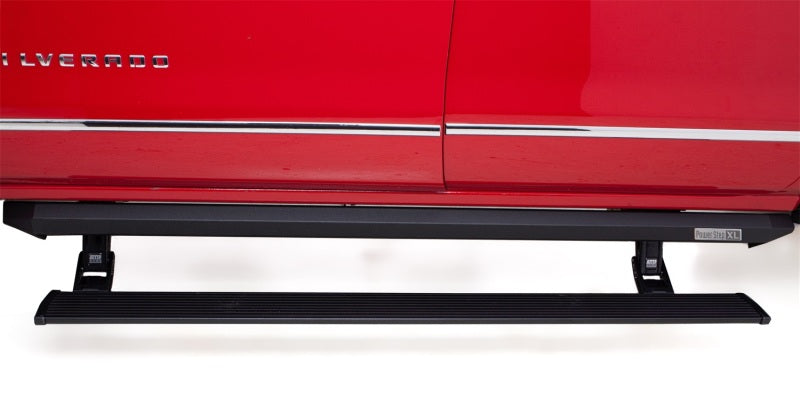 AMP Research 2014-2017 Chevrolet Silverado 1500 Crew Cab PowerStep XL - Black running board for trucks