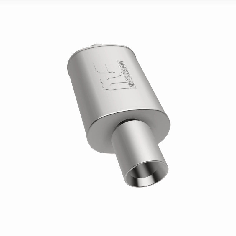 MagnaFlow Muffler W/Tip Mag SS 14X5X8 2.25/4. Off road parts for trucks.