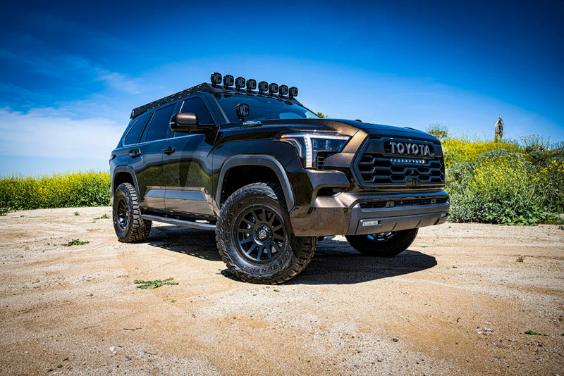 ICON 2022+ Toyota Tundra 2.5 Series VS RR Coilover Kit on off-road vehicle