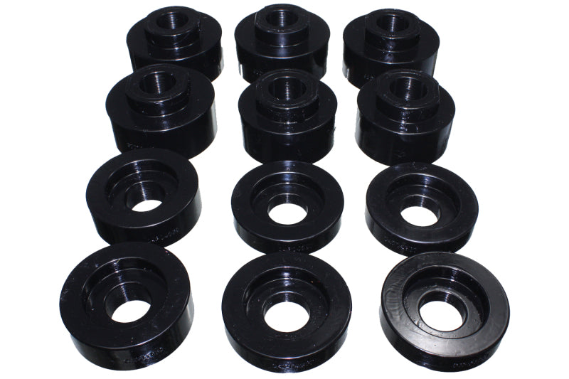 Energy Suspension 08-16 Ford F-250/F-350/F-450/F-550 Super Duty STD/Super Cab Black Body Mount Set Secondary image