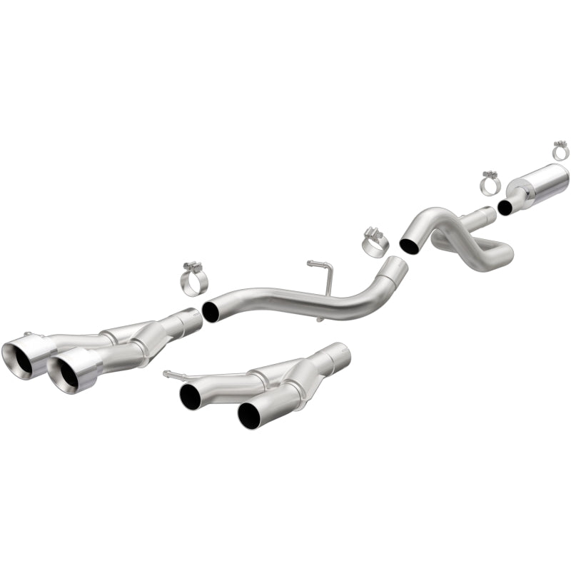 MagnaFlow Cat-Back 2013-2017 Hyundai Veloster L4 Turbo 2.25in SS Street Series 4in Polished Tips Secondary image