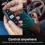 Air Lift Wireless One (2nd Generation) w/EZ Mount controller for offroad performance upgrades.