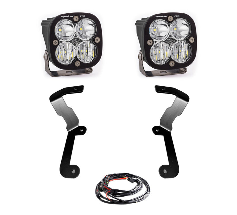 Baja Designs 19-22 GMC Sierra 1500 Squadron Pro A-Pillar Light Kit Secondary image