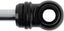 Fox 2.0 Performance Series Smooth Body IFP Rear Shock / 0-1.5in Lift end view showing durable construction for off road parts.