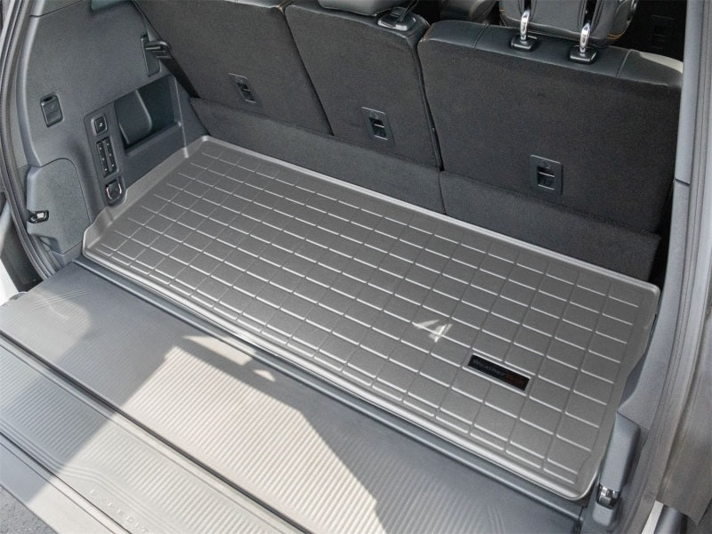WeatherTech 25-26 Ford Expedition Behind 2nd Row Cargo Liners - Grey Secondary image