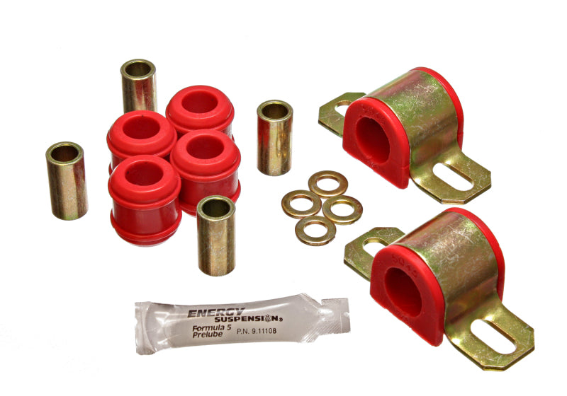 Energy Suspension 79-85 Mazda RX7 / Suzuki 23mm Red Sway Bar Set components for performance upgrades