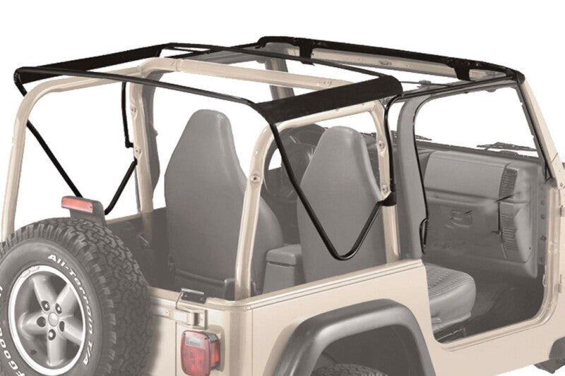 Bestop 97-06 Jeep Wrangler TJ Exc Unlimited Bow & Fdodge Rame Hardware Kit (Factory Style Repment) Secondary image