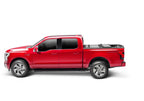 BAK 21-22 Ford F-150 (Incl. 2022 Lightning) BAKFlip MX4 5.7ft Bed Cover - Matte Finish on red truck side view