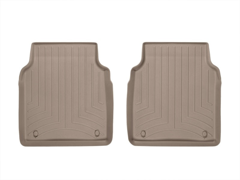 WeatherTech 11+ Audi A8 Rear FloorLiner - Tan Secondary image