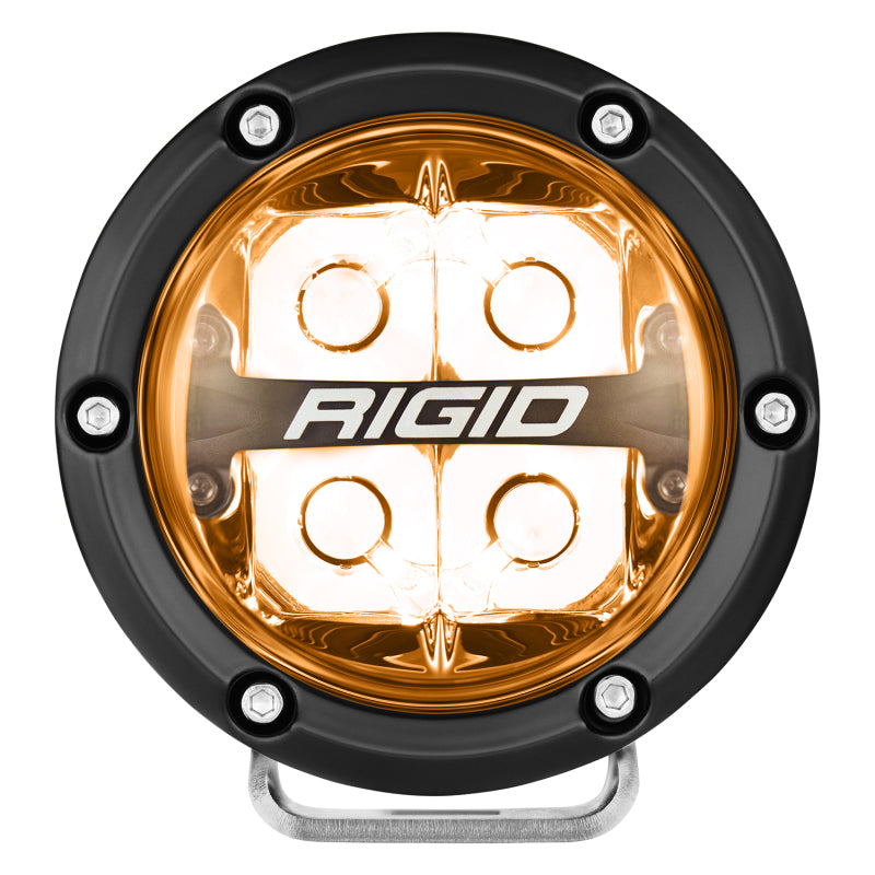 Rigid Industries 360-Series 4in LED Off-Road Spot Beam - RGBW (Pair) for offroad lighting and electrical