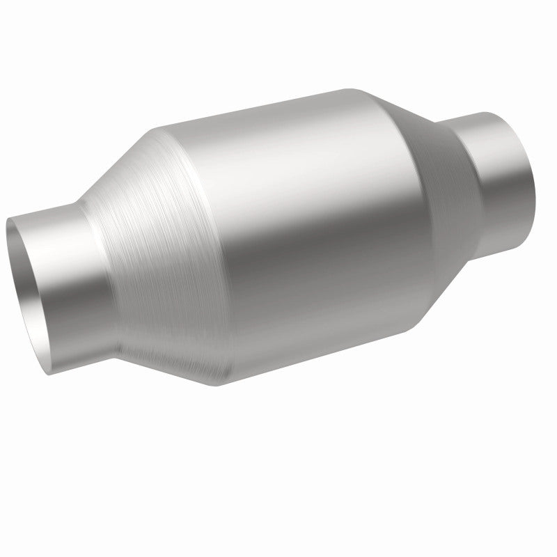 MagnaFlow Conv Univ 2.25in Inlet/Outlet Center/Center Round for offroad performance upgrades