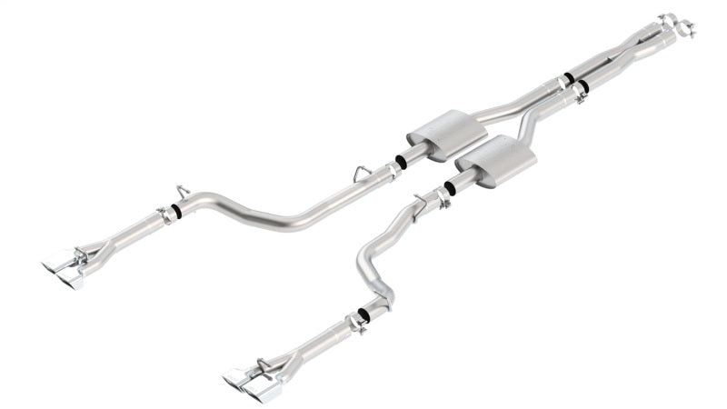 Borla 11 Dodge Challenger SRT8 Coupe AT/MT 5/6spd 6.4L 8cyl ATAK SS Catback Exhaust for enhanced performance.
