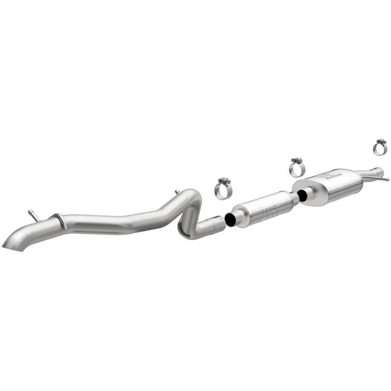 MagnaFlow 12-18 Jeep Wrangler 2.5in Overland Series Cat-Back Exhaust parts