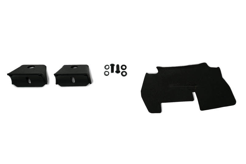 DV8 Offroad 2021-2022 Ford Bronco (Not For Factory Plastic Bumper) Factory Bumper Bull Bar - Black accessories