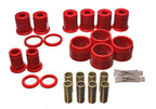 Energy Suspension Rear Control Arm W/Thrust Washer - Red parts for offroad performance upgrades.
