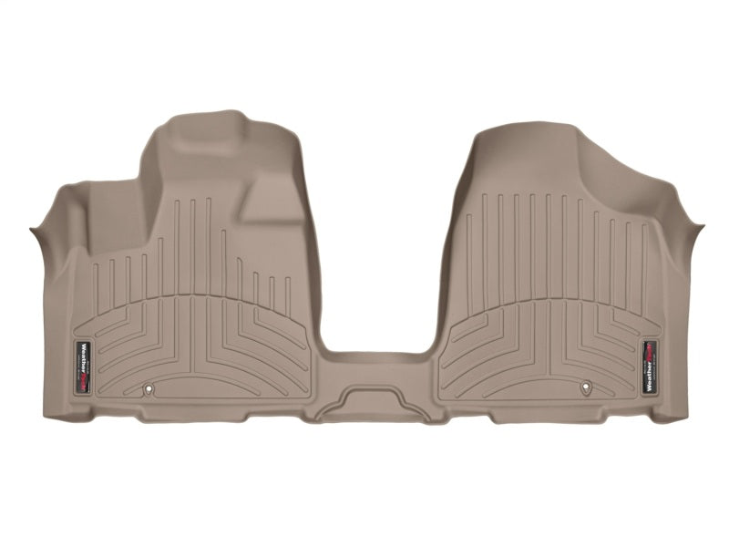WeatherTech 11+ Chrysler Town & Country (excl Super Console) Front FloorLiner - Tan Secondary image