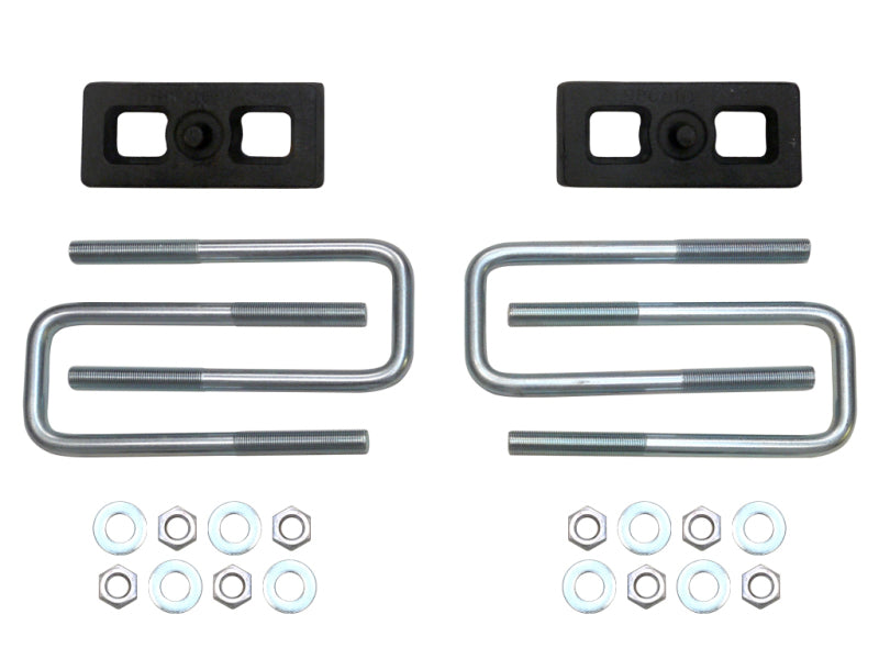 ICON 2015+ Chevrolet Colorado 1in Lift Block Kit components
