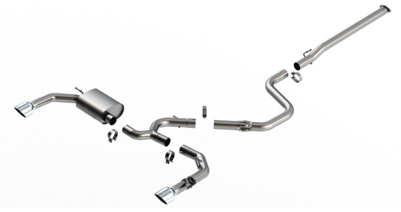 Borla 22-23 Hyundai Elantra N 2.0L 4 CYL. Turbo AT/MT ATAK Catback Exhaust Bright Chrome Secondary image