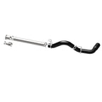 MagnaFlow 07.5-17 Ford F-250/F-350 6.4L/6.7L 409 SS DPF Back Exhaust - Black exhaust pipe with black finish.