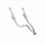 MagnaFlow 20-21 Ford Transit-150 Single Underbody V6 3.5L RWD Direct-Fit Catalytic Converter for offroad performance upgrades.