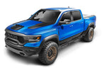 N-Fab Podium LG 2019 Dodge Ram 2500/3500 Crew Cab All Beds Gas/Diesel - Tex. Black - 3in. with offroad wheels and tires