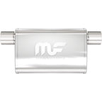 MagnaFlow Muffler Mag SS 11X4X9 2.5 O/O for offroad performance upgrades
