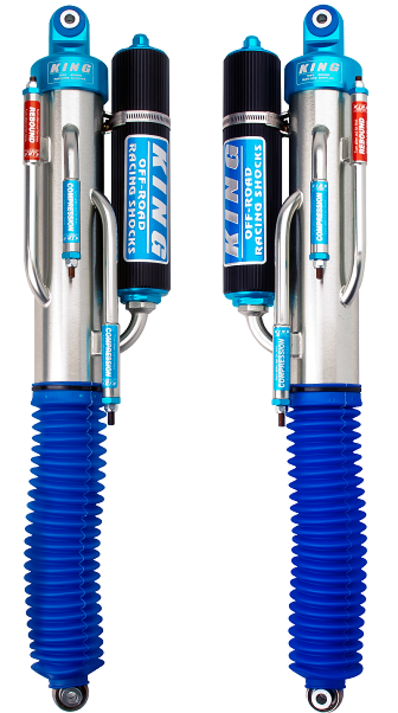 King Shocks 10-14 Ford F150 Raptor 4WD Rear 3.0 Dia Bypass Piggyback Shock w/Standard Fin Res (Pair) Secondary image