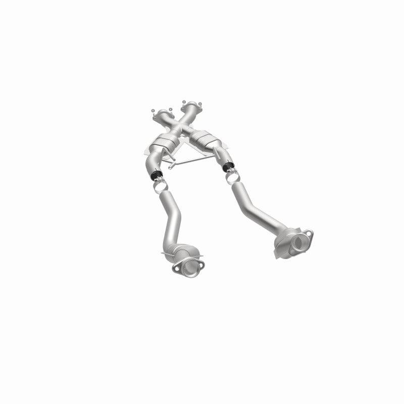 MagnaFlow Conv DF 86-93 Ford Mustang 5.0L CA stainless exhaust system