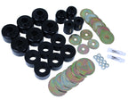 Energy Suspension 03-09 Toyota 4Runner/GX470 / 07-14 FJ Cruiser Black Body Mount Bushing Set components
