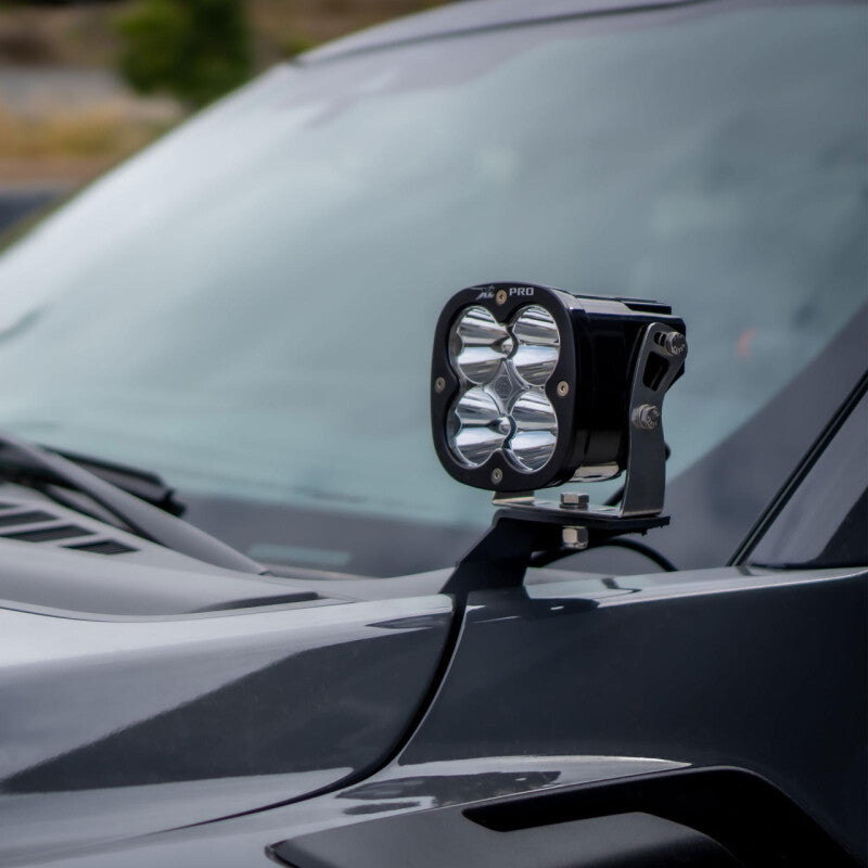 Baja Designs 21-25 Ford Raptor (Base/37/R) XL 80 A-Pillar Kit offroad lighting on truck
