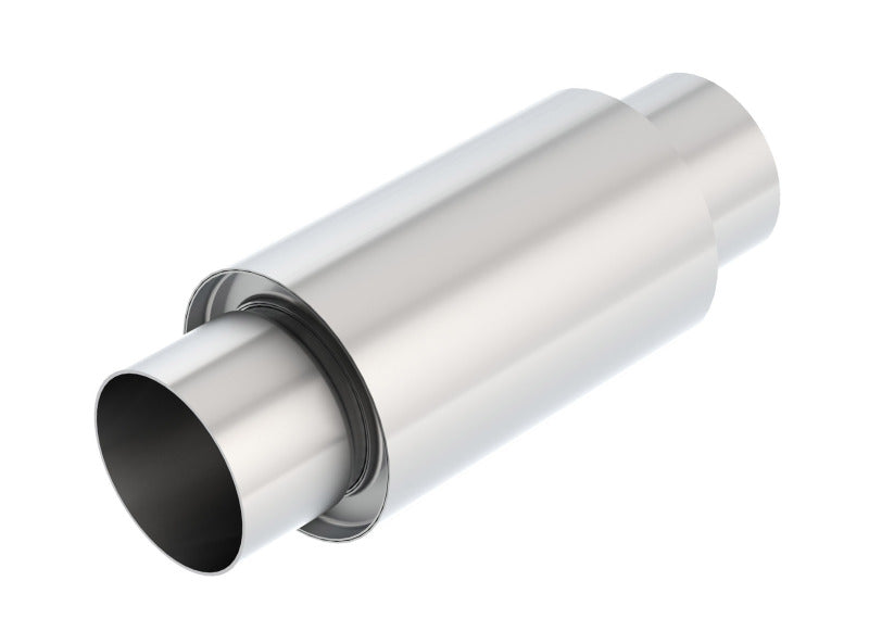 Borla 3 -1/2in In/Out x 5in Round x 8in Long XR-1 Sportsman Shorty Racing Muffler for offroad performance upgrades