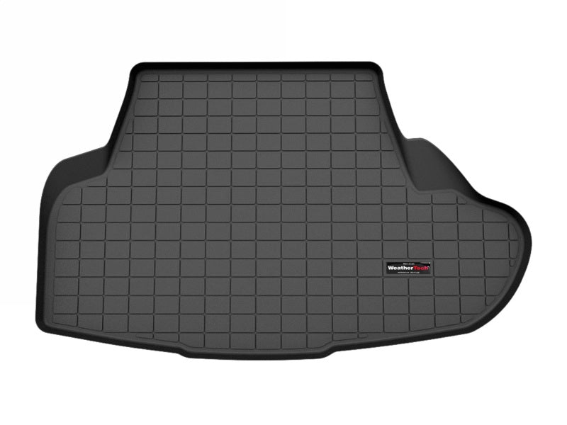 WeatherTech 2016+ Infinity Q50 Cargo Liner - Black (Does Not Fit Hybrid - On Spare Tire) Secondary image