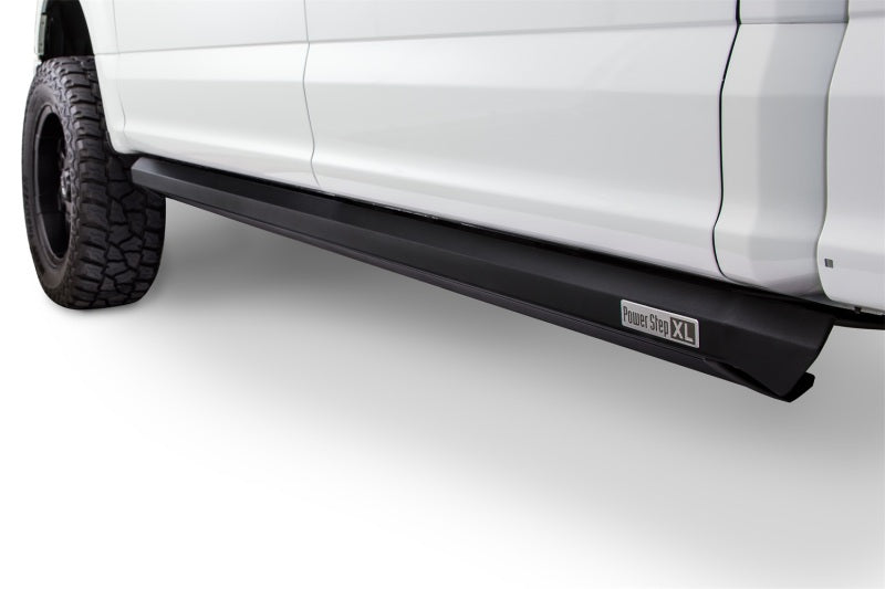AMP Research 2004-2007 Ford F-250/350/450 SuperCrew PowerStep XL - Black running board for lifted trucks