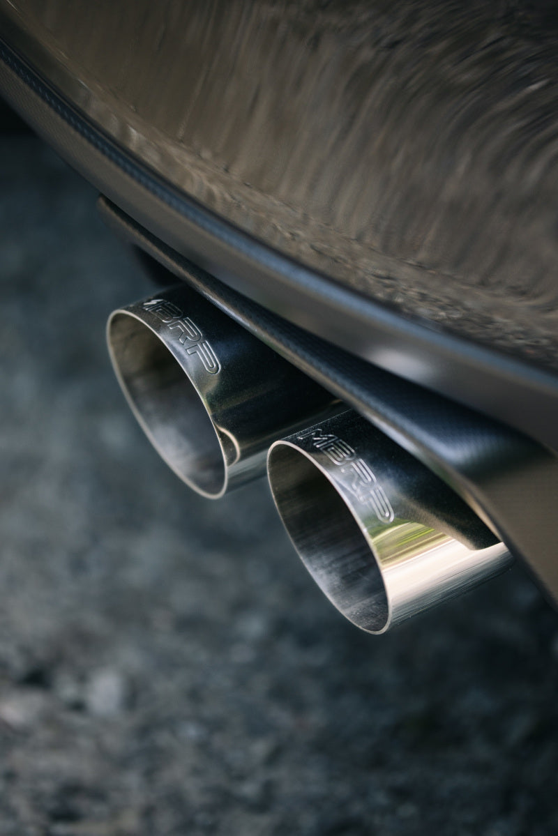 MBRP 15-19 Subaru WRX 2.0L/STI 2.5L 3in Dual Split Rear Exit w/ 3.5in Tips - T304 (Street Version) Secondary image